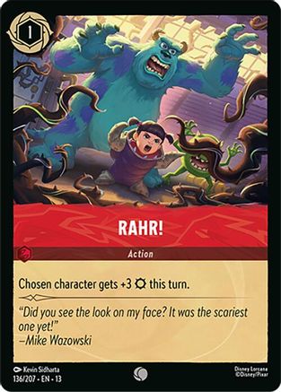 RAHR! (136/207) - Attack of the Vine Cold Foil