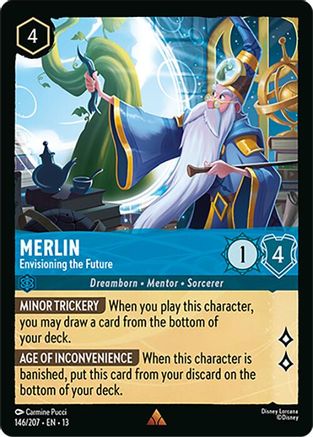 Merlin - Envisioning the Future (146/207) - Attack of the Vine Cold Foil