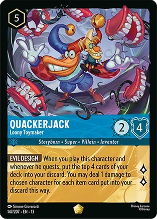 Quackerjack - Loony Toymaker (147/207) - Attack of the Vine