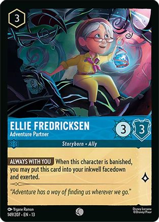 Ellie Fredricksen - Adventure Partner (149/207) - Attack of the Vine