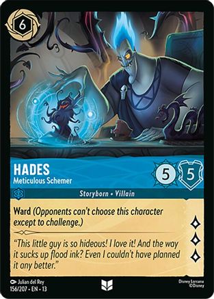 Hades - Meticulous Schemer (156/207) - Attack of the Vine Cold Foil