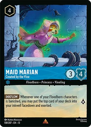 Maid Marian - Created by the Vine (158/207) - Attack of the Vine