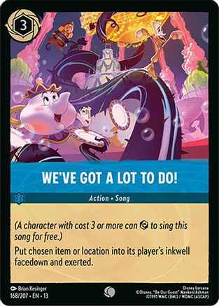 We've Got a Lot to Do! (168/207) - Attack of the Vine Cold Foil