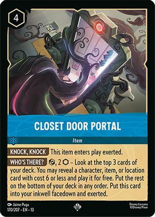 Closet Door Portal (170/207) - Attack of the Vine