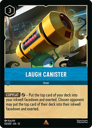 Laugh Canister (172/207) - Attack of the Vine Cold Foil