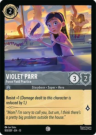 Violet Parr - Force Field Practice (183/207) - Attack of the Vine
