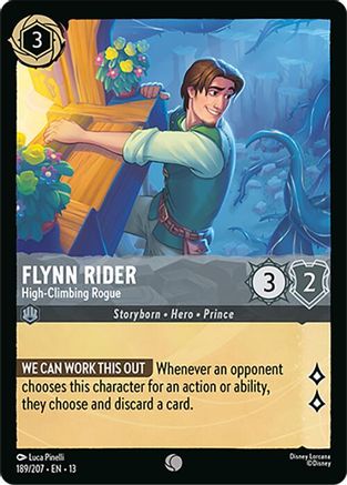 Flynn Rider - High-Climbing Rogue (189/207) - Attack of the Vine