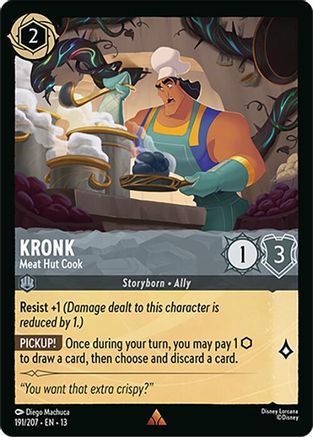 Kronk - Meat Hut Cook (191/207) - Attack of the Vine