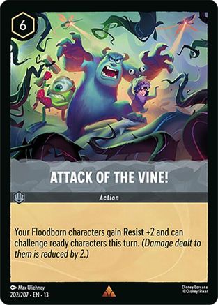 Attack of the Vine! (202/207) - Attack of the Vine Cold Foil