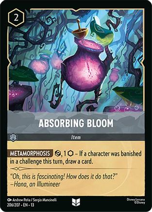 Absorbing Bloom (206/207) - Attack of the Vine Cold Foil