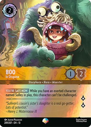Boo - In Disguise (Epic) (209/207) - Attack of the Vine Holofoil