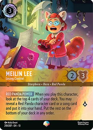 Meilin Lee - Losing Control (Epic) (210/207) - Attack of the Vine Holofoil