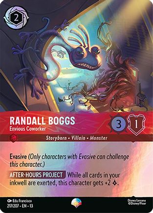 Randall Boggs - Envious Coworker (Epic) (217/207) - Attack of the Vine Holofoil