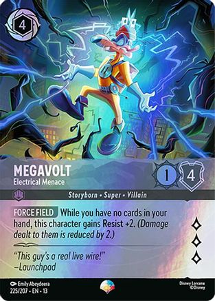 Megavolt - Electrical Menace (Epic) (225/207) - Attack of the Vine Holofoil