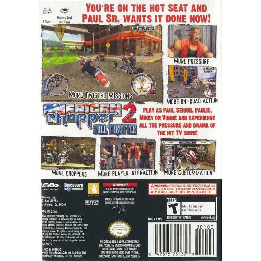 American Chopper 2: Full Throttle