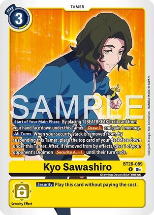Kyo Sawashiro (BT26-089) - Timeless Bonds Foil