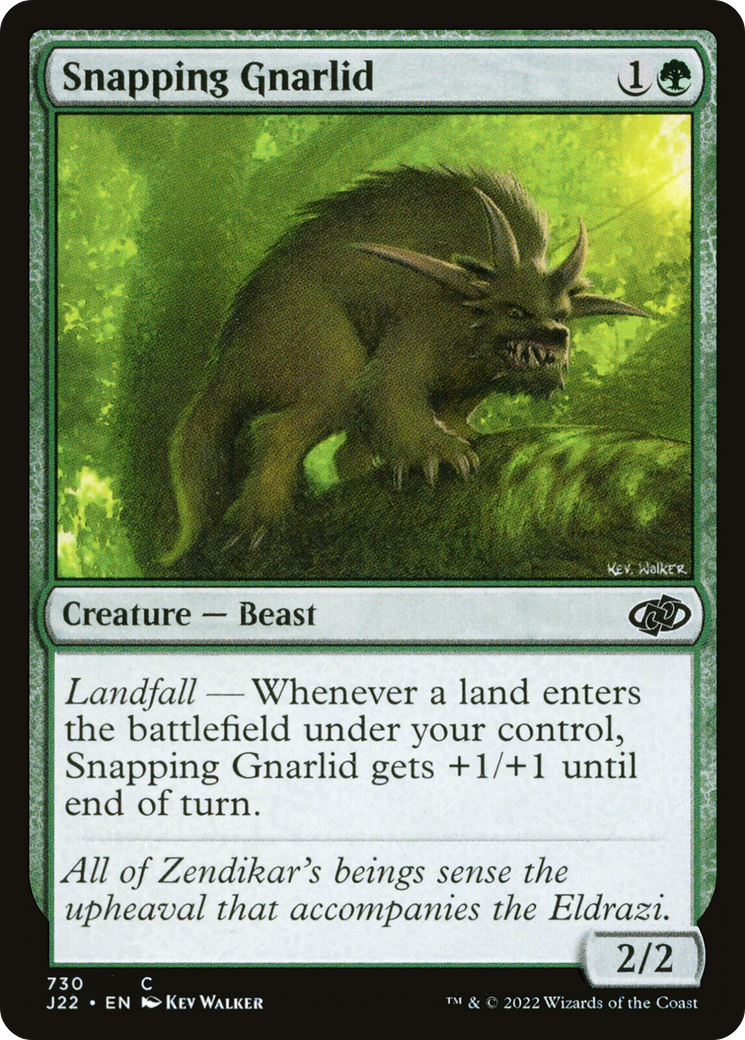 Snapping Gnarlid (J22-730) - Jumpstart 2022