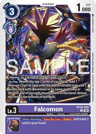 Falcomon (BT26-065) - Timeless Bonds