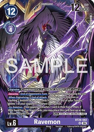 Ravemon (BT26-082) - Timeless Bonds Foil