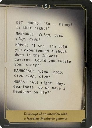 Whispers in the Well Case File Cards (5 of 18)  - Whispers in the Well