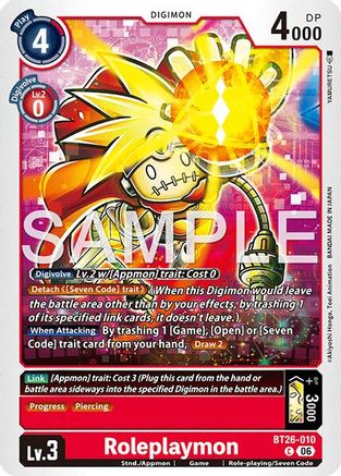 Roleplaymon (BT26-010) - Timeless Bonds