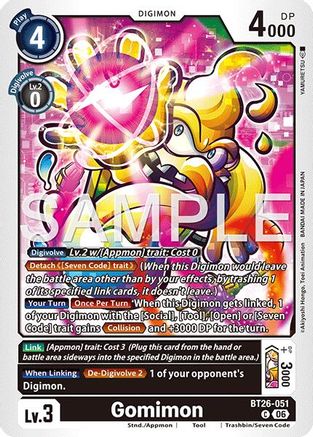 Gomimon (BT26-051) - Timeless Bonds