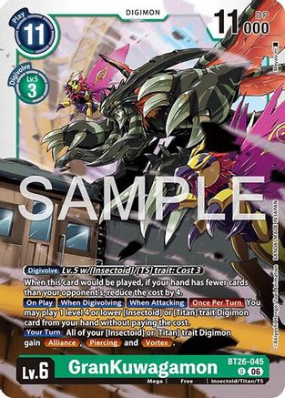 GranKuwagamon (BT26-045) - Timeless Bonds