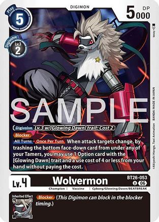 Wolvermon (BT26-053) - Timeless Bonds