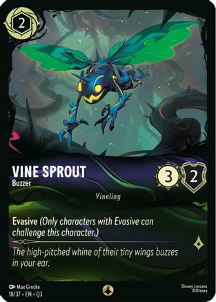 Vine Sprout - Buzzer (18/37) - Illumineers Quest The Great Hunny Rescue