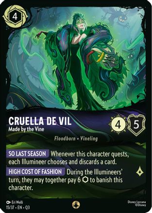 Cruella De Vil - Made by the Vine (15/37) - Illumineers Quest The Great Hunny Rescue