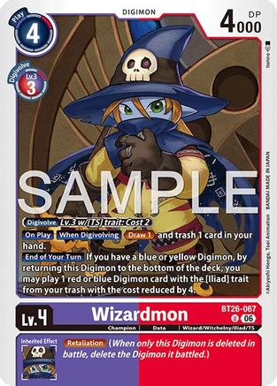 Wizardmon (BT26-067) - Timeless Bonds