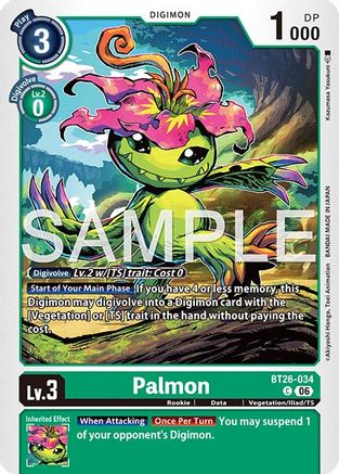 Palmon (BT26-034) - Timeless Bonds