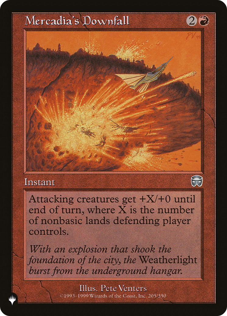 Mercadia's Downfall (LIST-MMQ-205) - The List