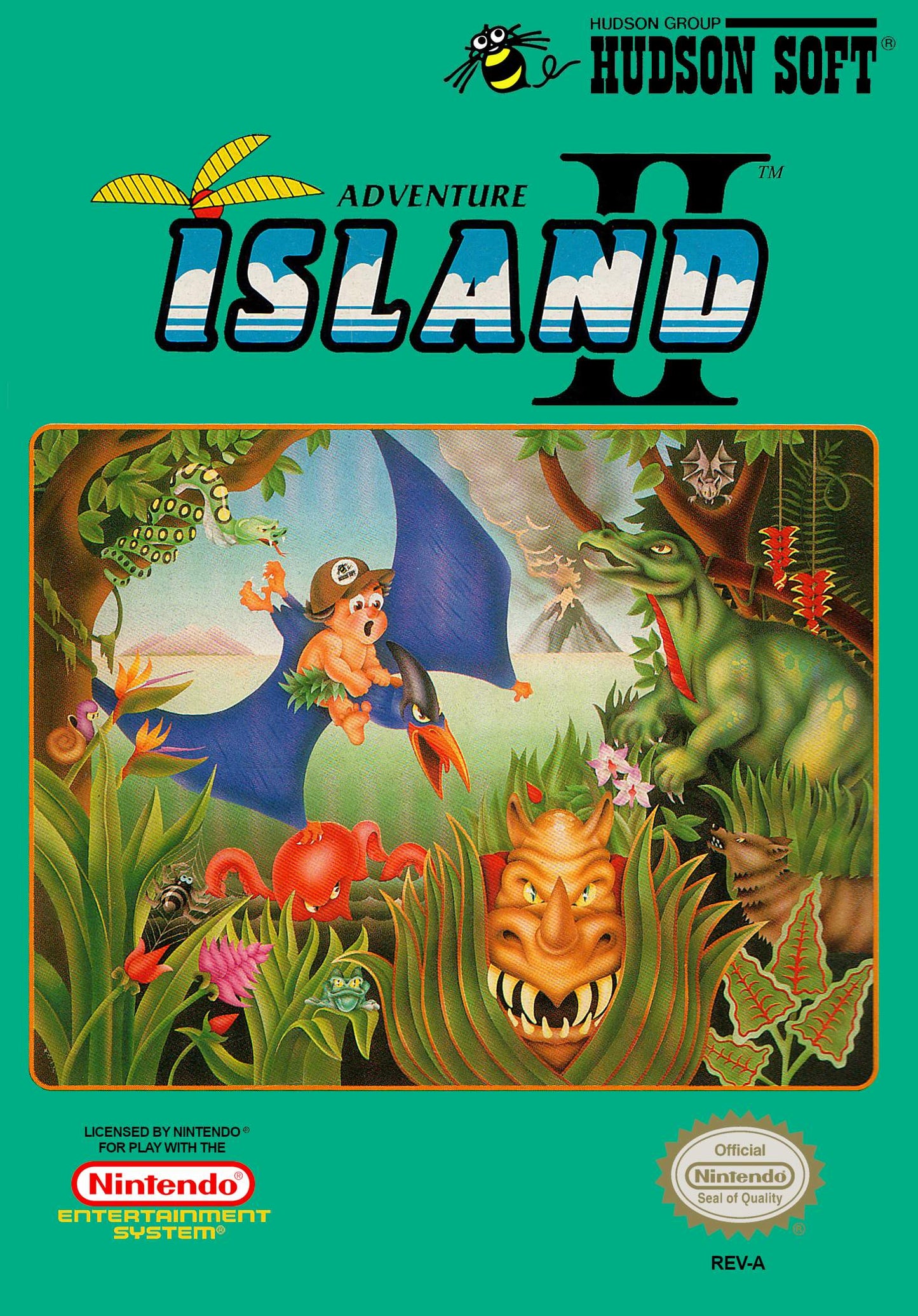 Adventure Island II - Nintendo (NES)