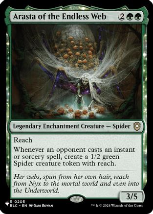 Arasta of the Endless Web (LIST-205) - The List Reprints