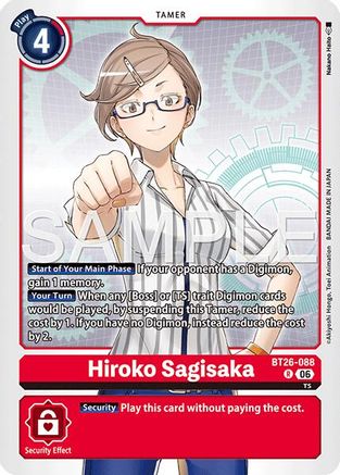 Hiroko Sagisaka (BT26-088) - Timeless Bonds Foil