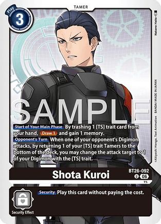 Shota Kuroi (BT26-092) - Timeless Bonds