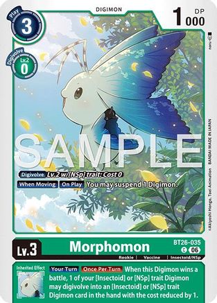 Morphomon (BT26-035) - Timeless Bonds