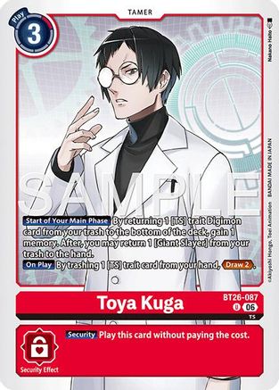 Toya Kuga (BT26-087) - Timeless Bonds