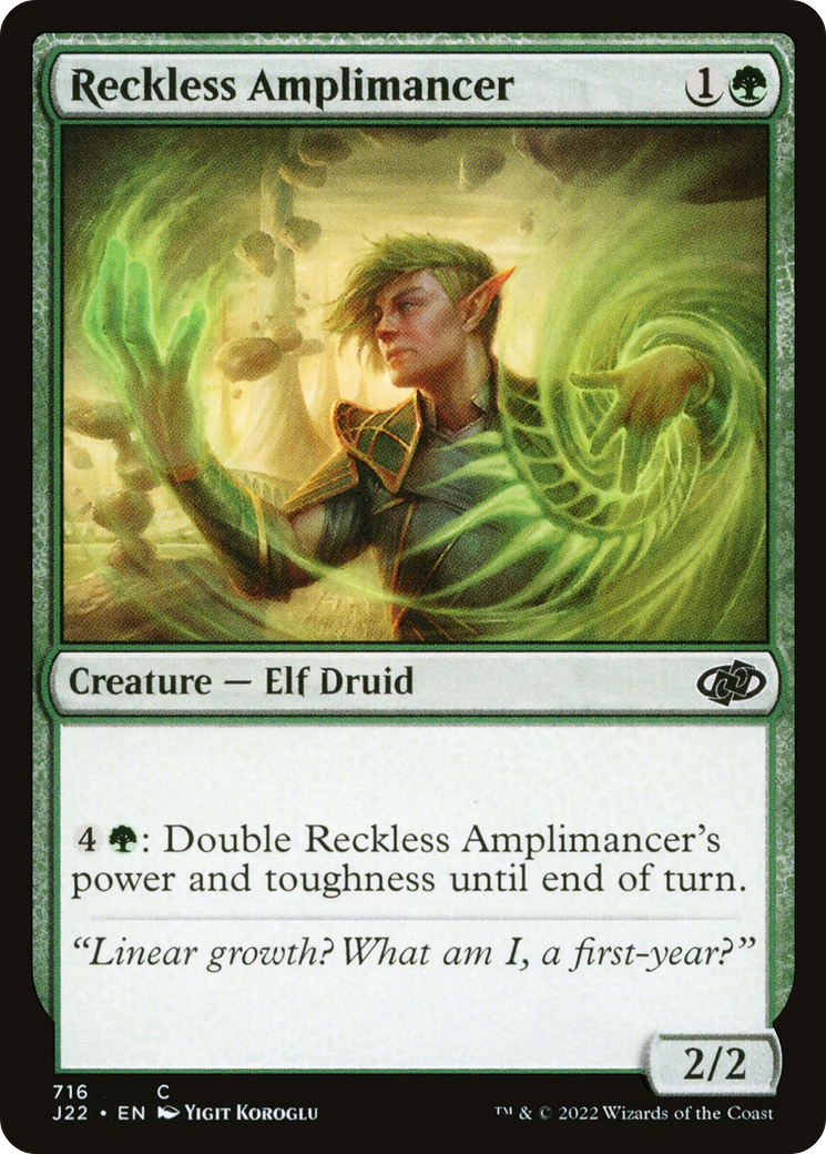 Reckless Amplimancer (J22-716) - Jumpstart 2022