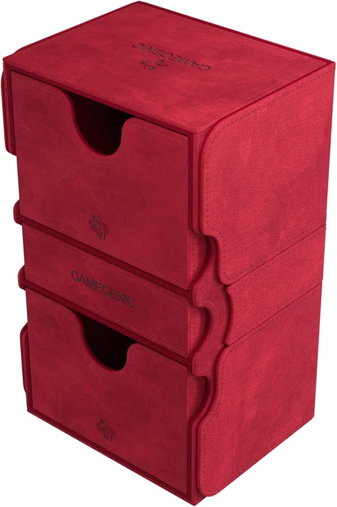 Gamegenic Card Deck Box – Stronghold XL Red 200CT
