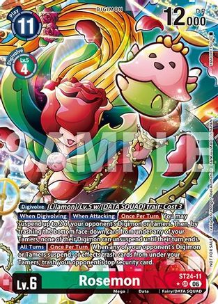 Rosemon (Timeless Bonds Release Event Winner) (ST24-11) - Timeless Bonds Release Event Cards Foil
