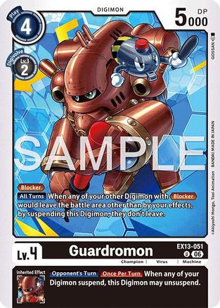 Guardromon (EX13-051) - Chivalrous XIII