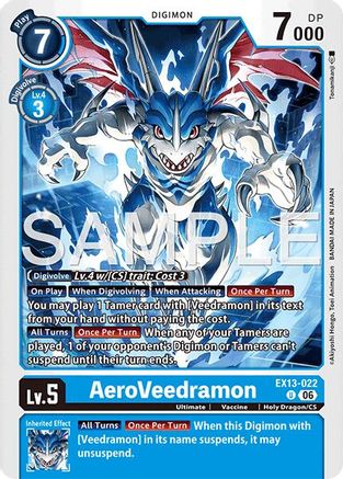 AeroVeedramon (EX13-022) - Chivalrous XIII
