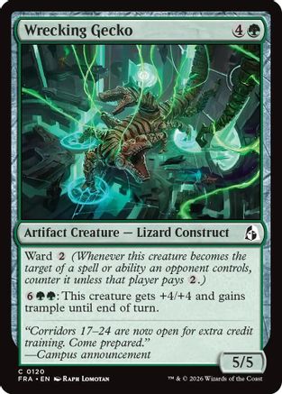 Wrecking Gecko (FRA-120) - Reality Fracture Foil