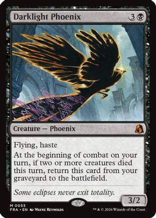 Darklight Phoenix (FRA-053) - Reality Fracture Foil