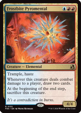 Frostbite Pyromental (FRA-135) - Reality Fracture Foil