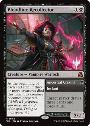 Bloodline Recollector (PPFRA-049) - Promo Pack: Reality Fracture Foil