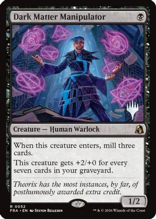 Dark Matter Manipulator (PPFRA-052) - Promo Pack: Reality Fracture Foil