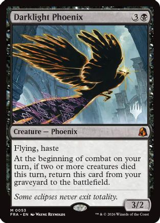 Darklight Phoenix (PPFRA-053) - Promo Pack: Reality Fracture